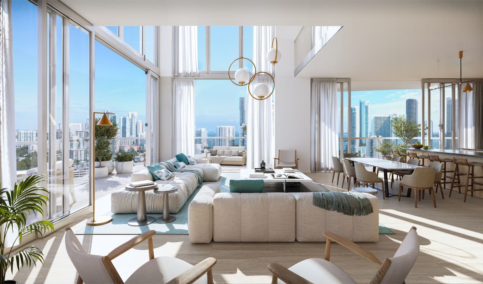 Miami, Florida, USA — 3-Bed Penthouse — photo 1