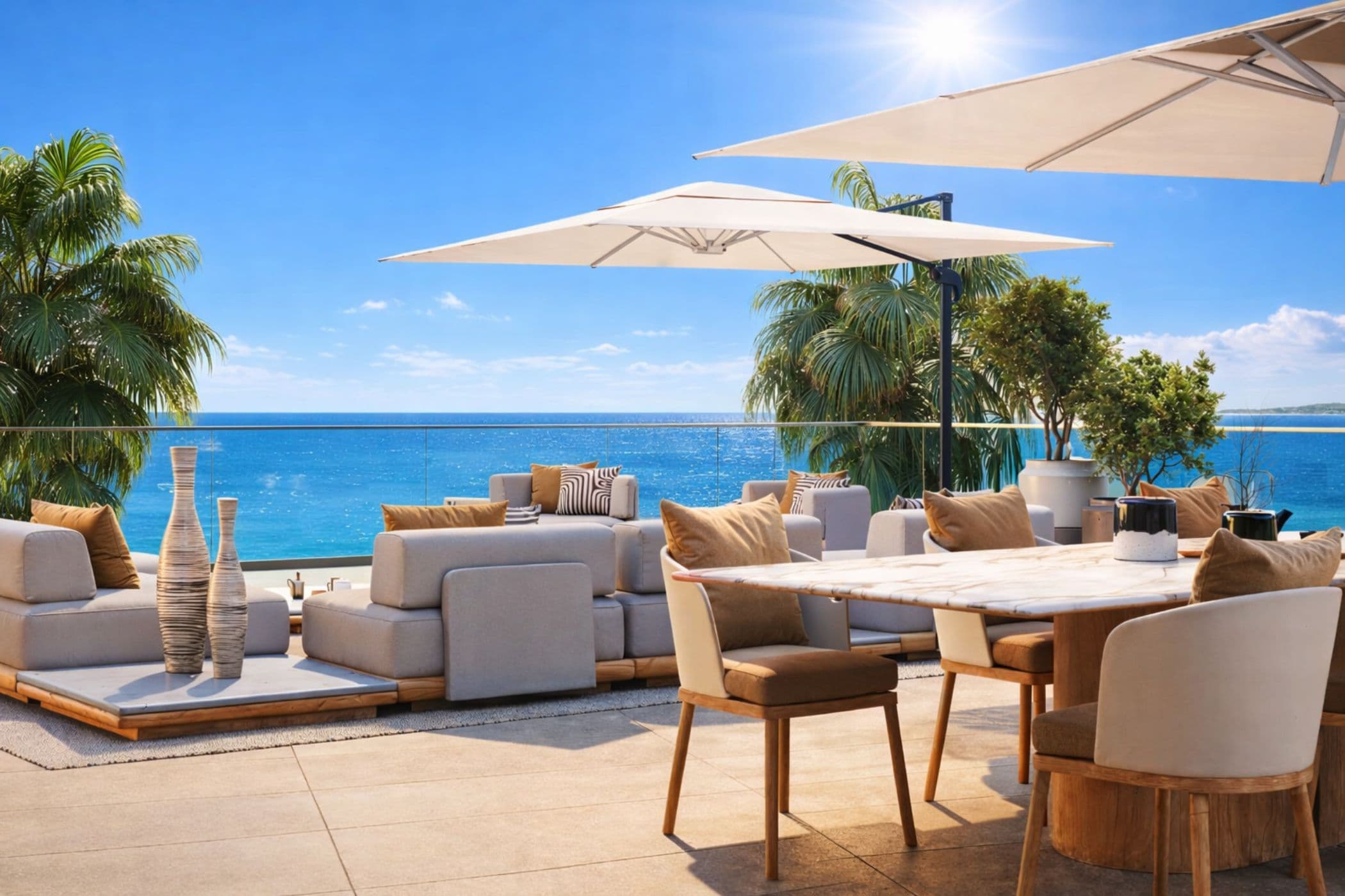 Villeneuve-Loubet, Côte d'Azur, France — 2-Bed Apartment With Pool — photo 1