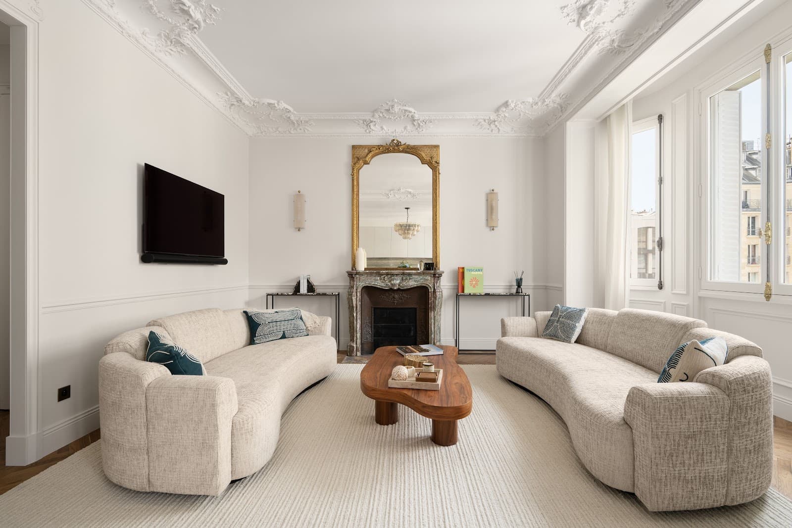 6th Arrondissement, Paris, France — 2-Bed Apartment With Fireplace 2
