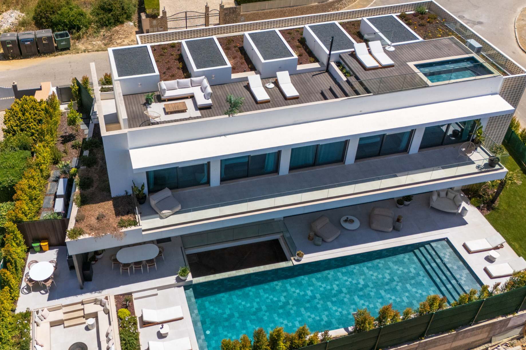 Albufeira, Algarve, Portugal — Villa avec 4 chambres, vue sur la mer et toit-terrasse 3