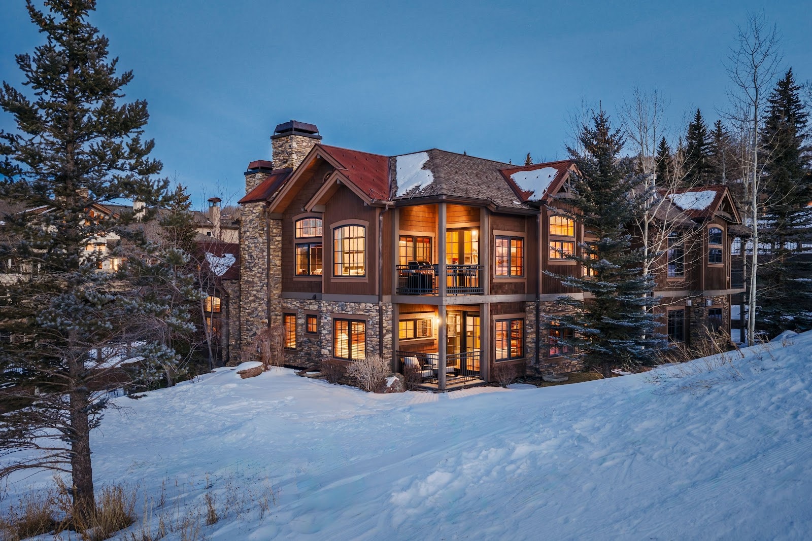 Aspen, Colorado, USA — Hus med 4 soveværelser og ski-in/ski-out — photo 1