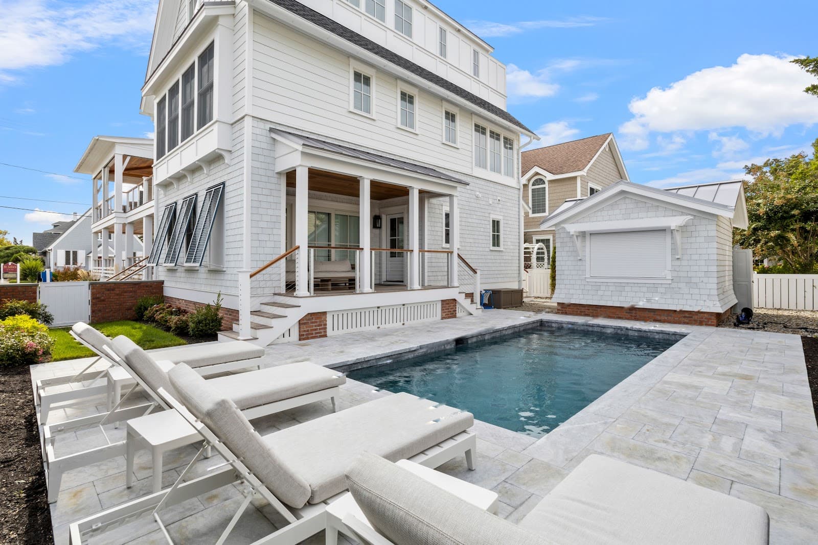 Avalon, New Jersey, USA — Haus Mit 6 Schlafzimmern Und Strandzugang