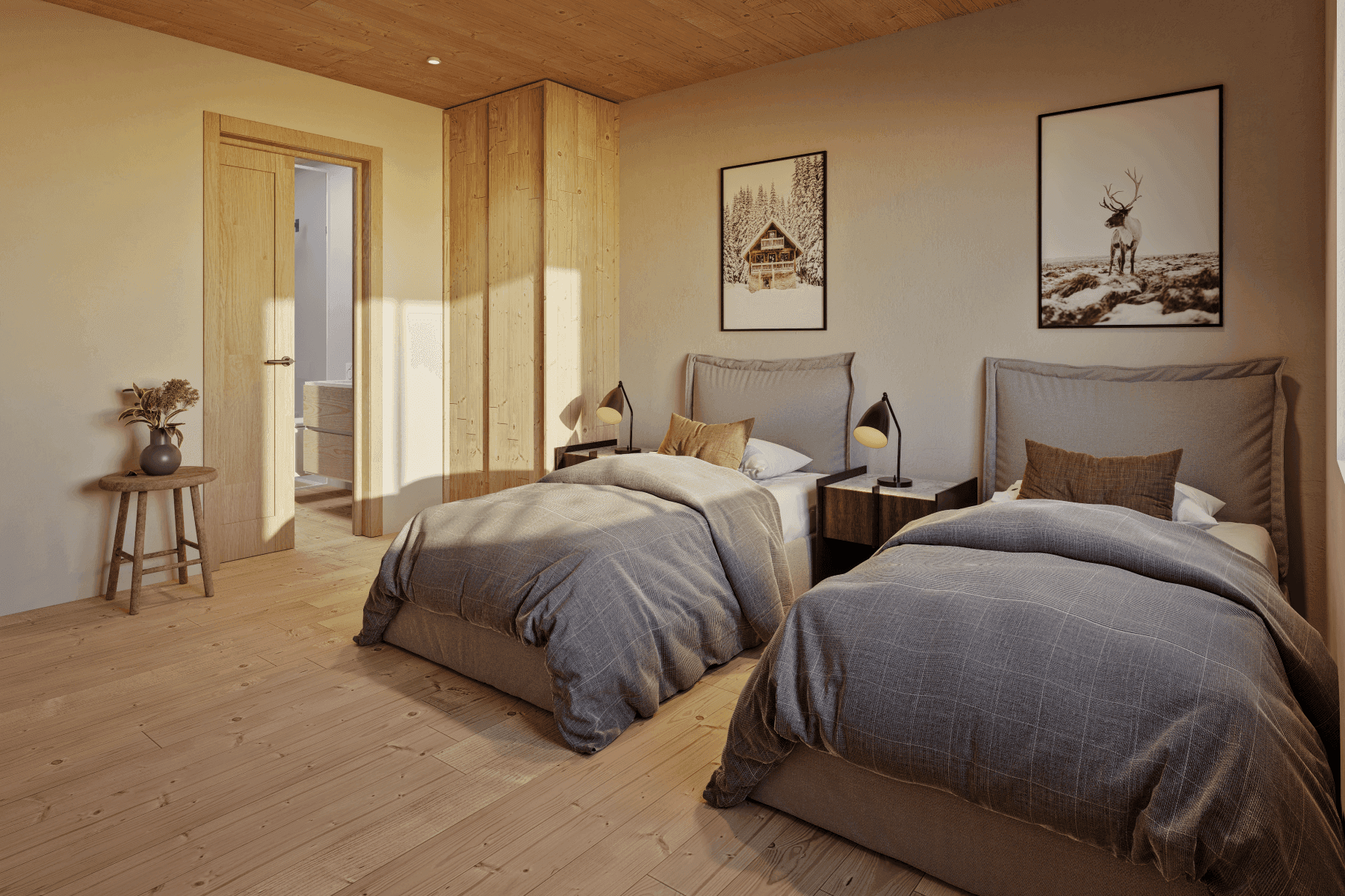 Baqueira, Spanien — Chalet Mit 3 Schlafzimmern Und Kamin 3