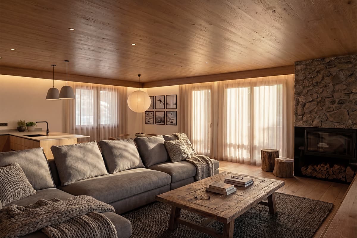 Baqueira, Spanien — Chalet Mit 3 Schlafzimmern Und Terrasse 2