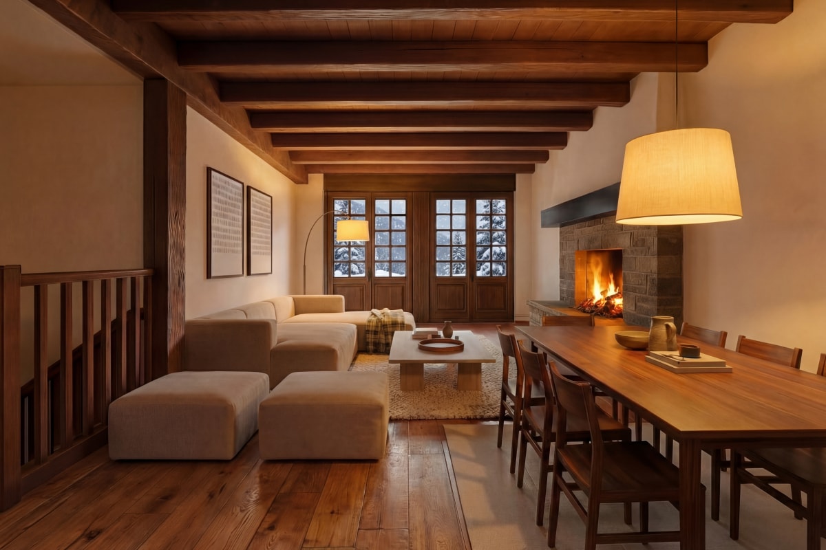 Baqueira, Espagne — Chalet avec 4 chambres et cheminée — photo 2