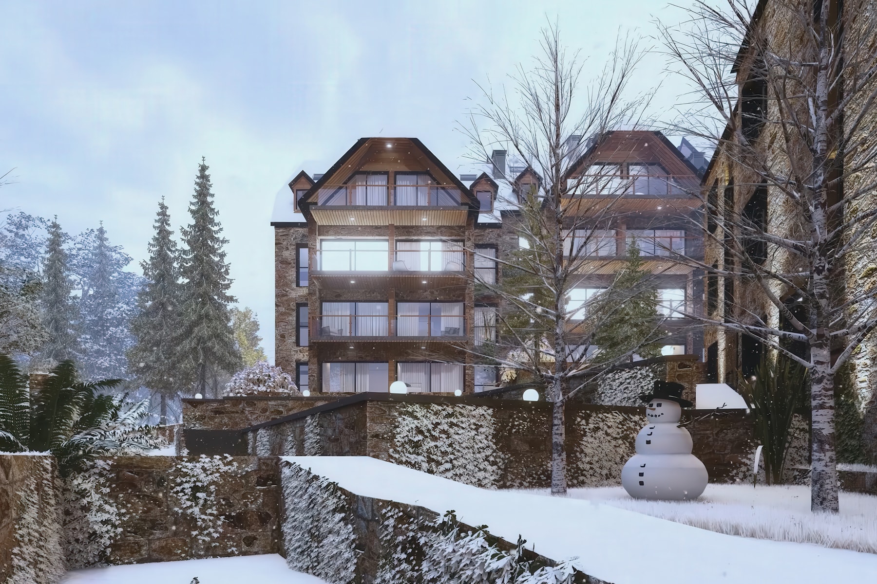 Baqueira, Espagne — Chalet avec 5 chambres et piscine — photo 1