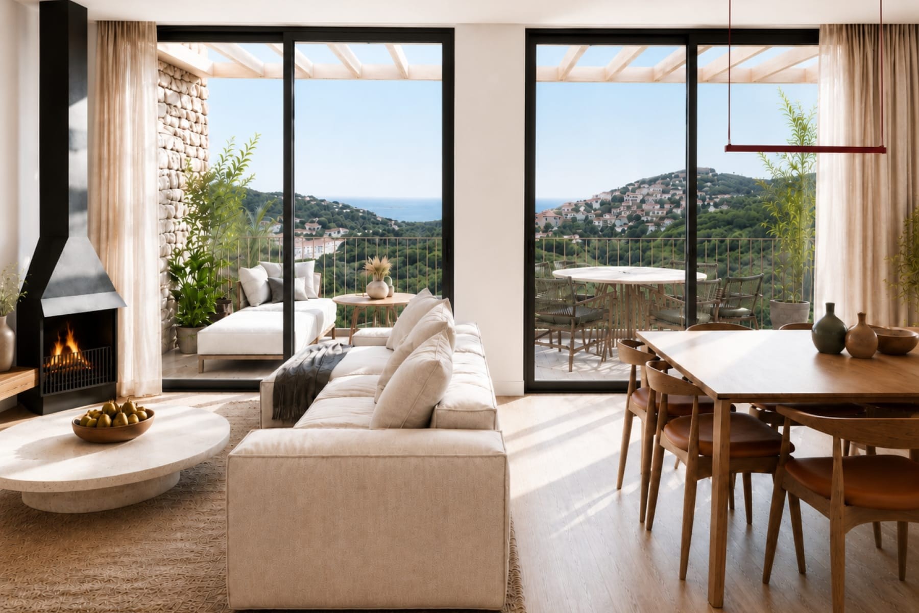 Begur, Costa Brava, Spanien — Haus mit 3 Schlafzimmern, privatem Pool, Garten und Meerblick 3