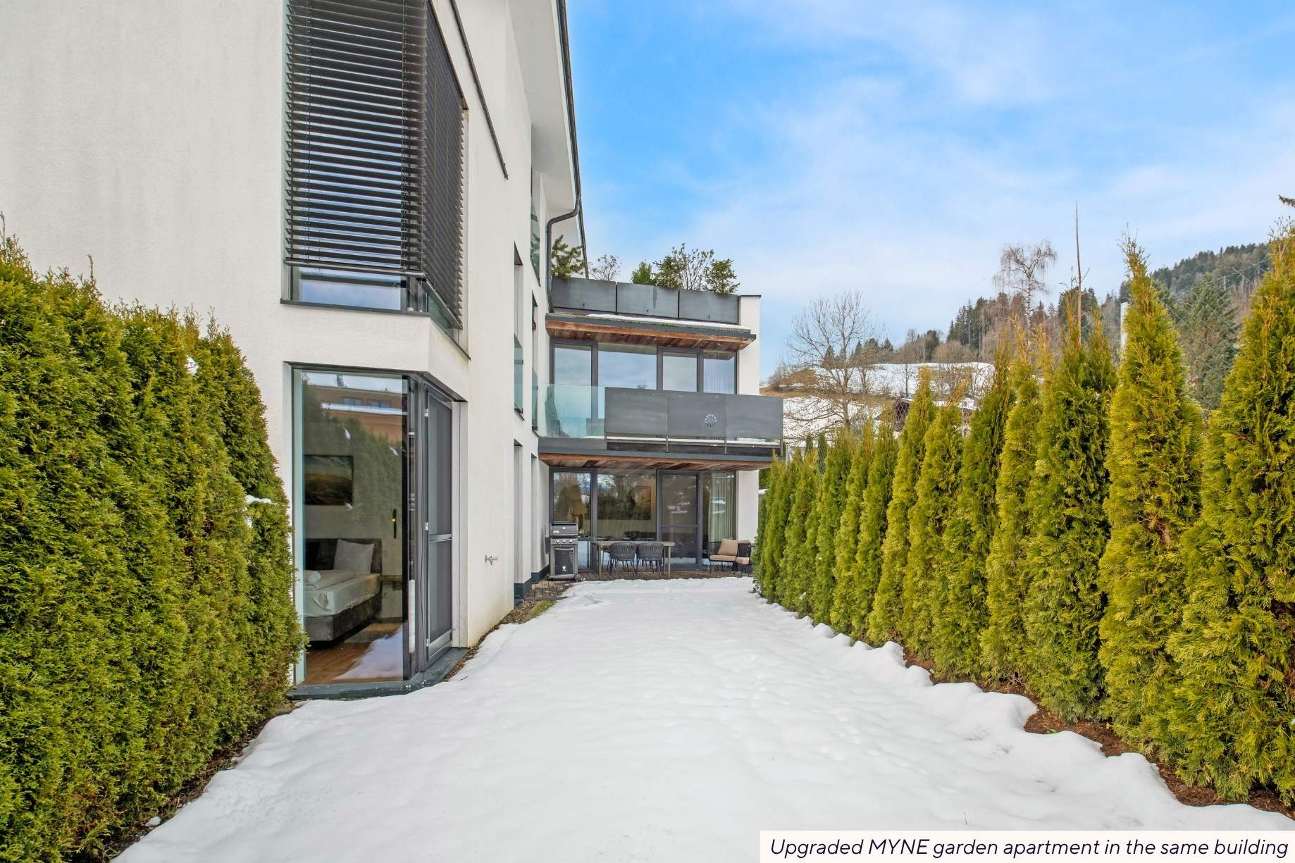 Brixen, Tirol, Österreich — Gartenwohnung mit 2 Schlafzimmern, sonniger Terrasse und Sauna — photo 2