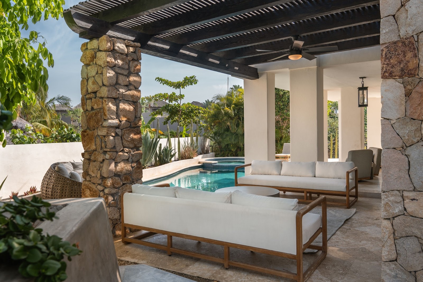 Cabo San Lucas, Mexique — Maison avec 4 chambres et accès à la plage