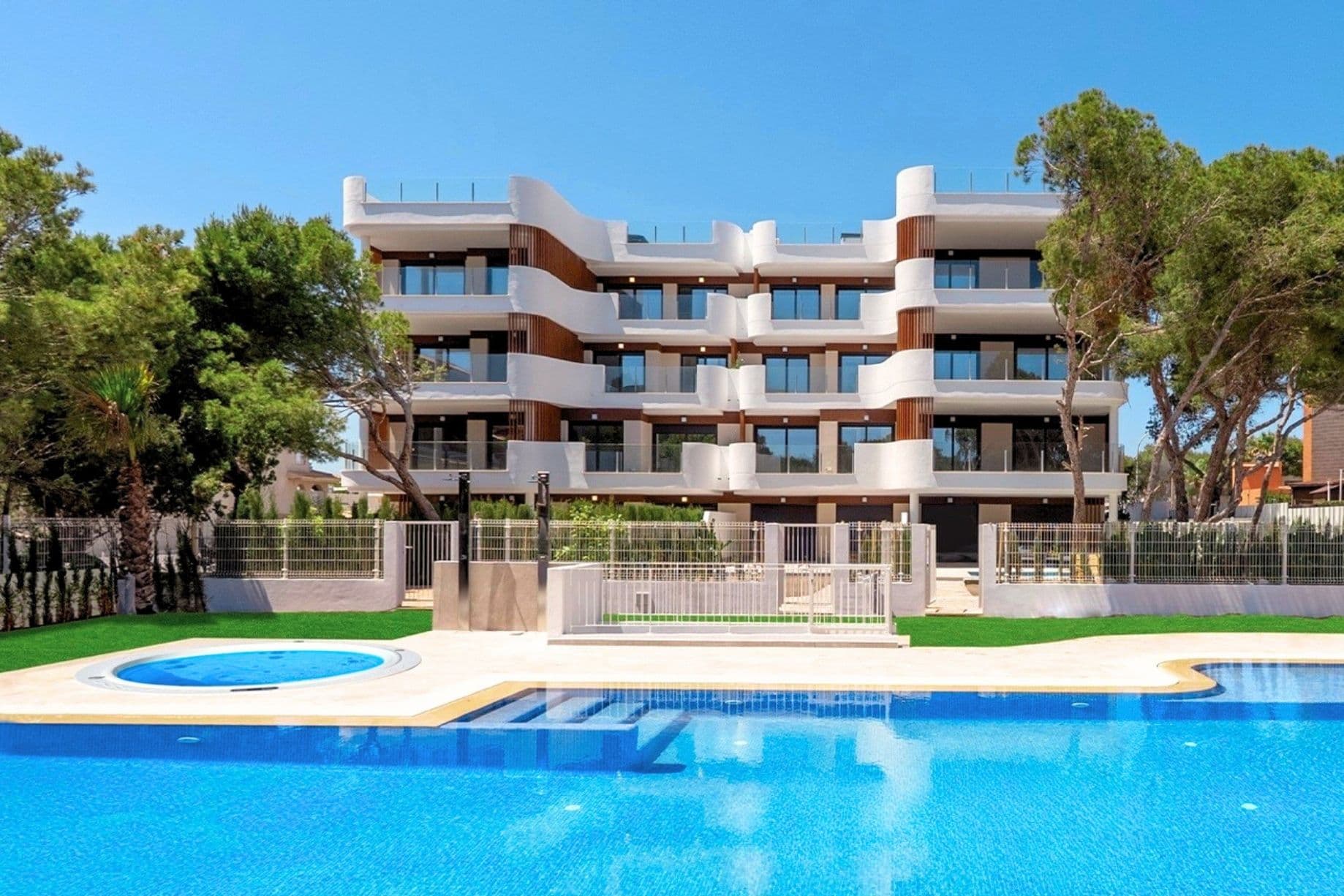 Cala Rajada, Majorque, Espagne — Appartement 2 chambres avec terrasse, vue mer et piscine partagée 2