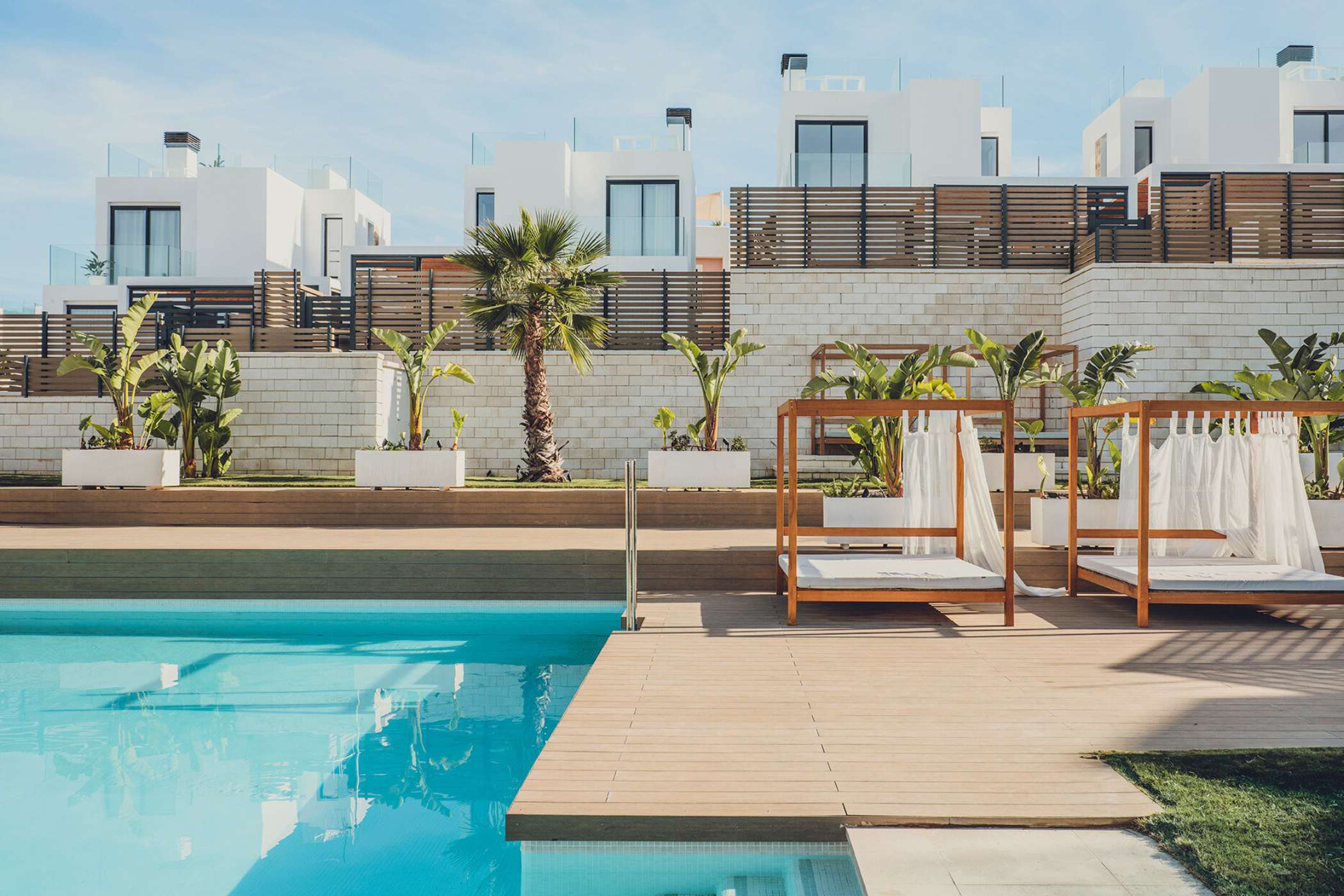 Cala Tarida, Ibiza, Spanien — Villa mit 3 Schlafzimmern, Dachterrasse und Meerblick 2