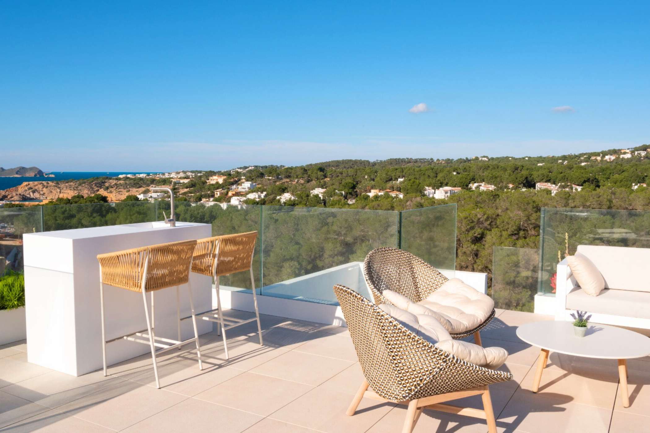 Cala Tarida, Ibiza, Spanien — Villa mit 3 Schlafzimmern und Pool — photo 2