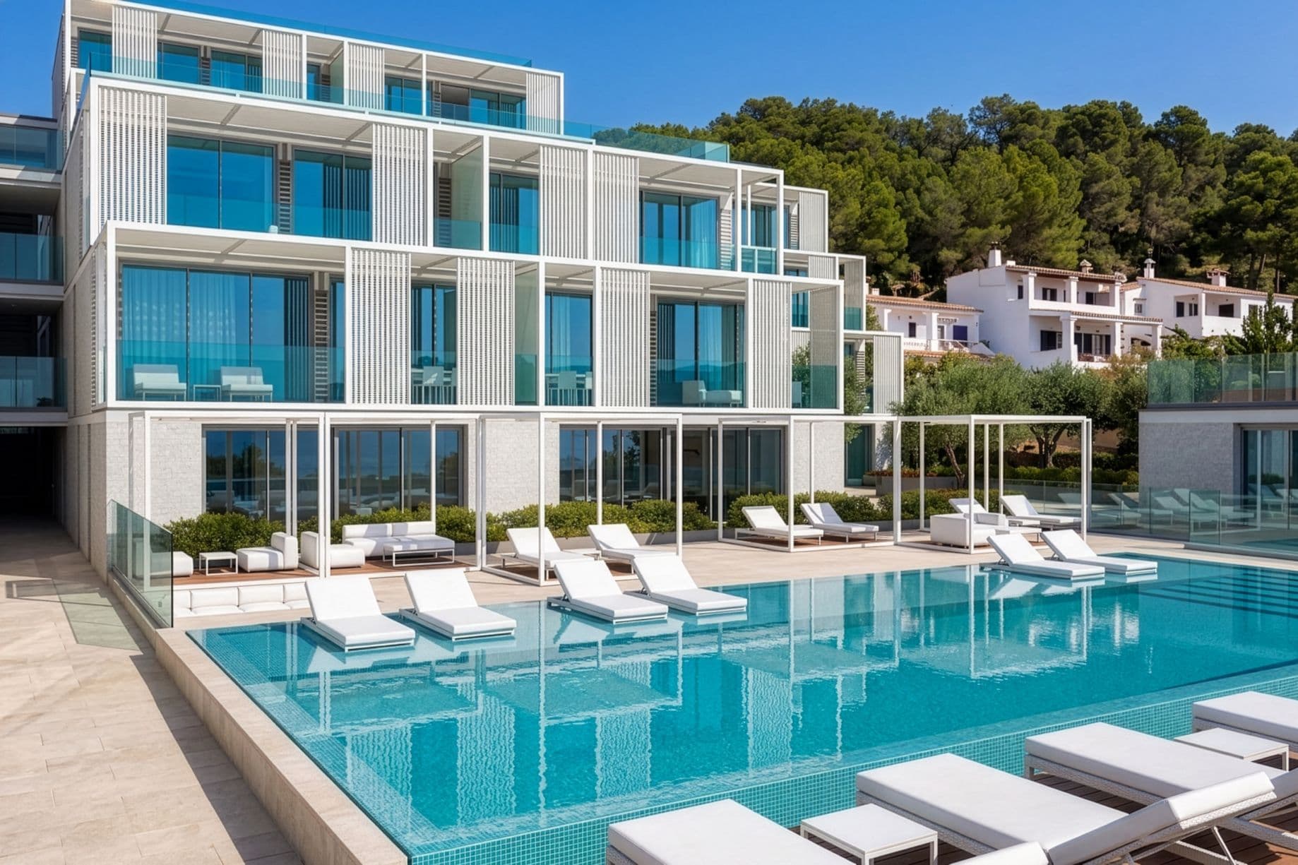 Cala Vadella, Ibiza, Espagne — Penthouse 2 chambres avec vue mer et toit-terrasse privé 2