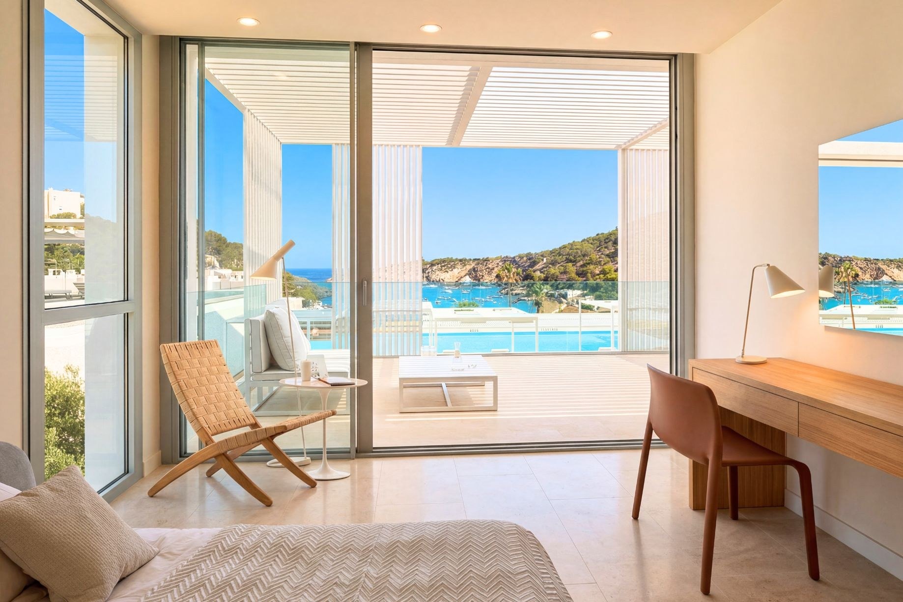 Cala Vadella, Ibiza, Spain — 2-Bed Penthouse With Sea Views & Private Roof Terrace — photo 2