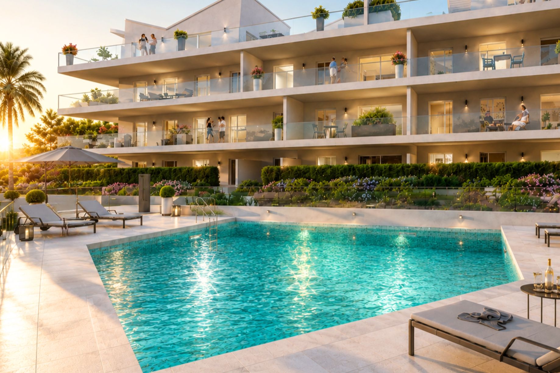 Cannes, Côte d'Azur, France — 2-Bed Apartment With South-Facing Balcony & Shared Pool 1