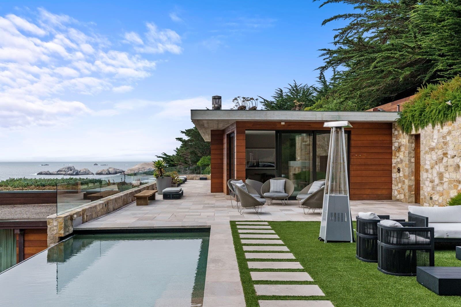 Carmel, California, USA — 5-Bed House With Infinity Pool