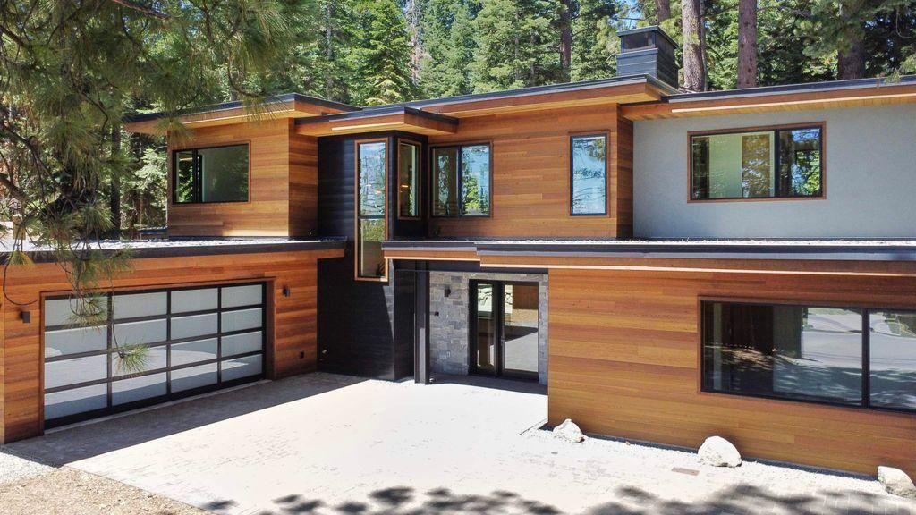 Carnelian Bay, California, Stati Uniti — Casa con 5 camere da letto e vista sul lago Tahoe