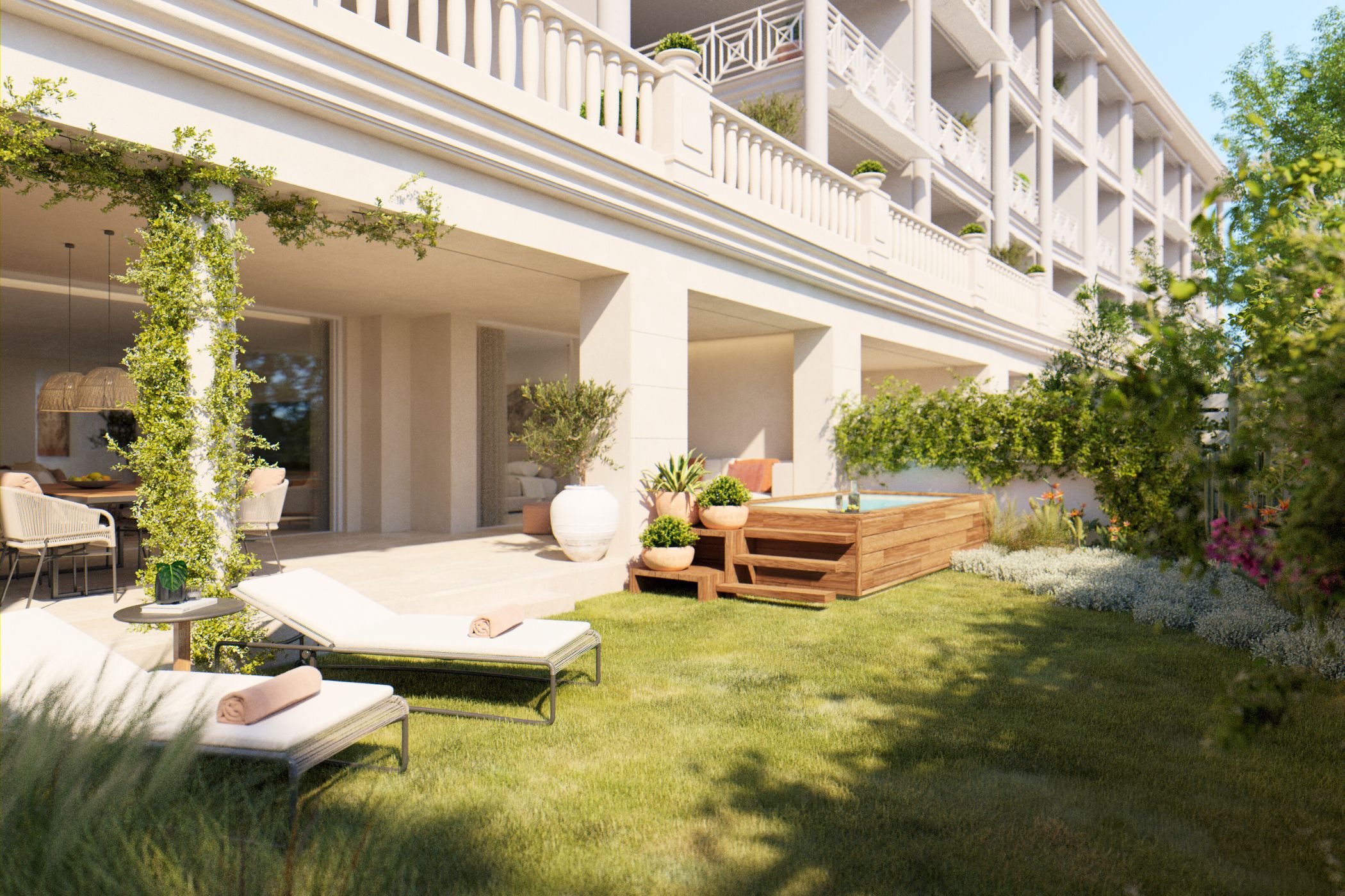 Ciudad Jardin, Mallorca, Spanien — Apartment mit 2 Schlafzimmern und Pool — photo 1