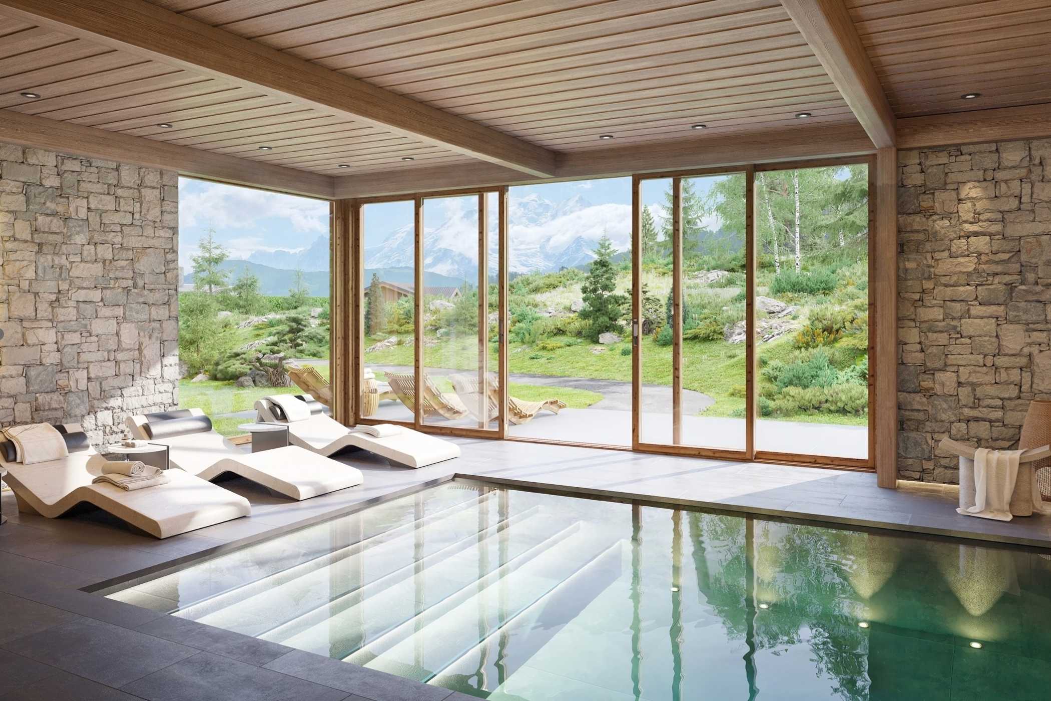 Combloux, Mont Blanc, France — 2-Bed Garden Apartment With Mountain Views & Heated Indoor Pool 2