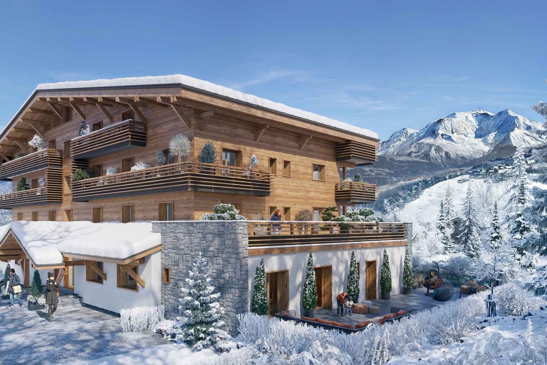 Combloux, Mont Blanc, France — 2-Bed Garden Apartment With Mountain Views & Heated Indoor Pool 3