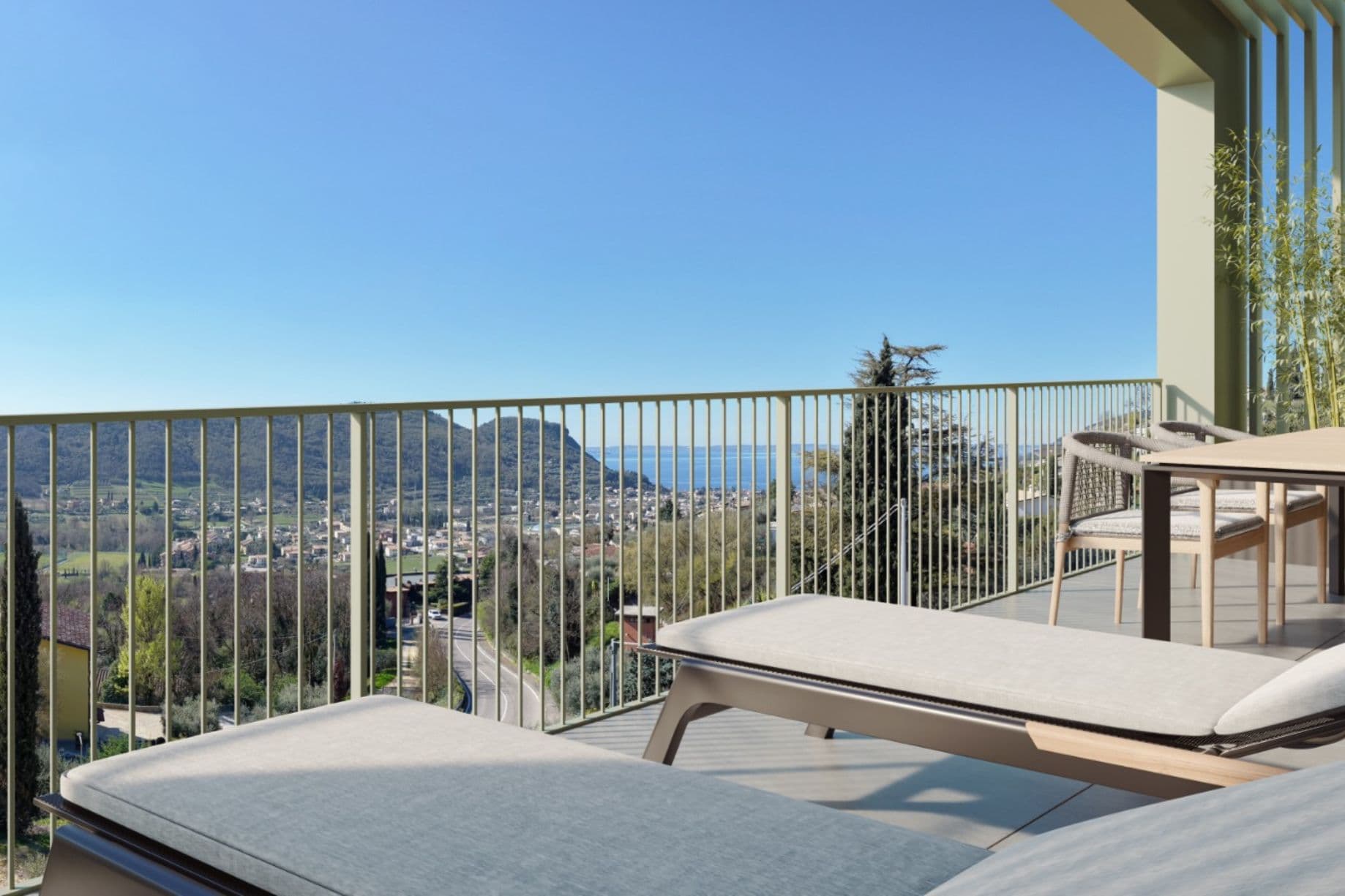 Costermano sul Garda, Lac de Garde, Italie — Appartement De 2 Chambres Avec Terrasse Et Vue Sur Le Lac