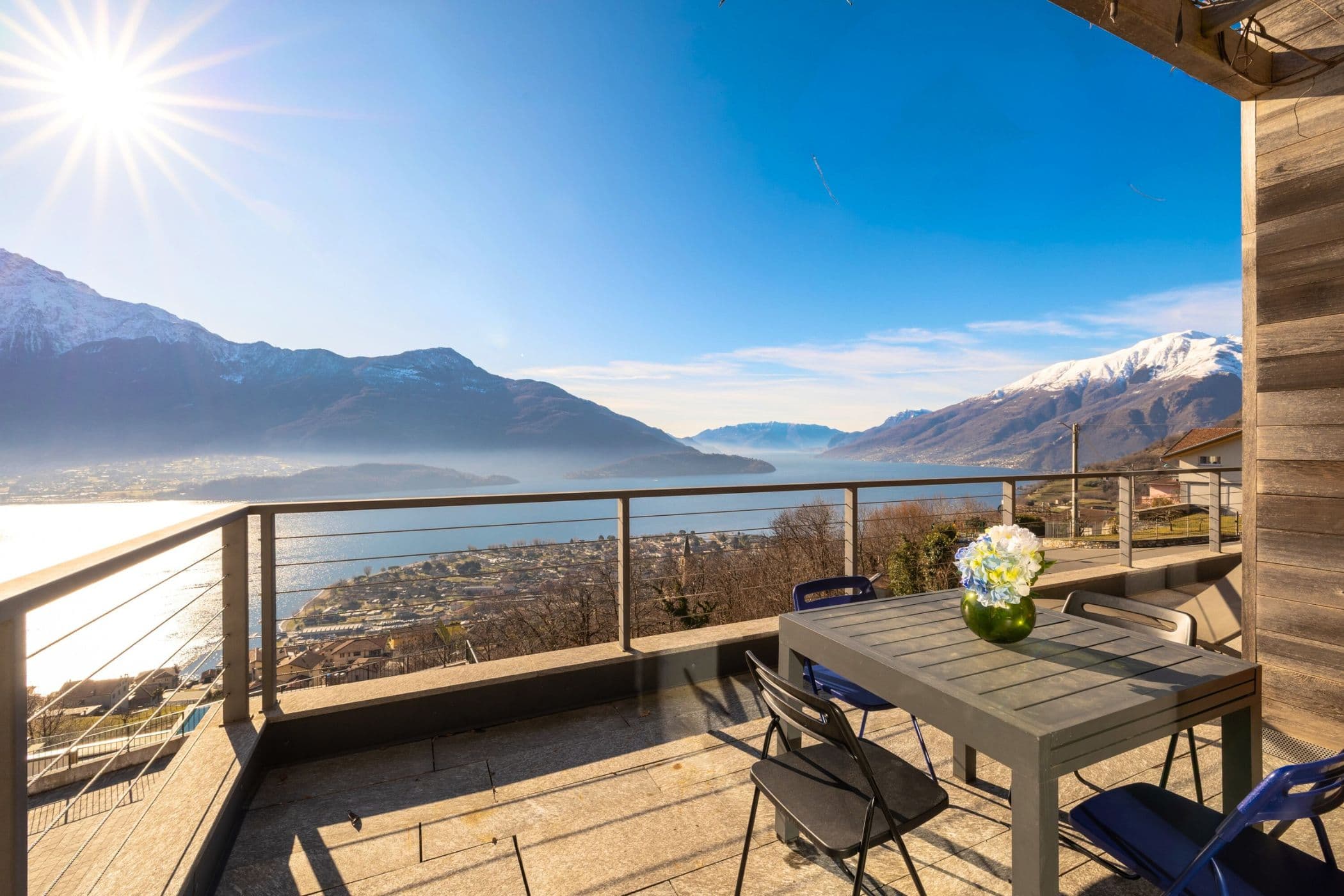 Domaso, Lac de Côme, Italie — Appartement De 2 Chambres Avec Vue Mer — photo 1