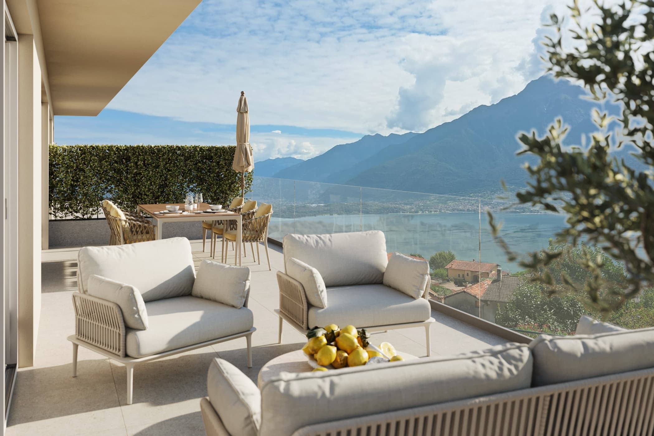 Domaso, Lake Como, Italy — 2-Bed Penthouse With Infinity Pool