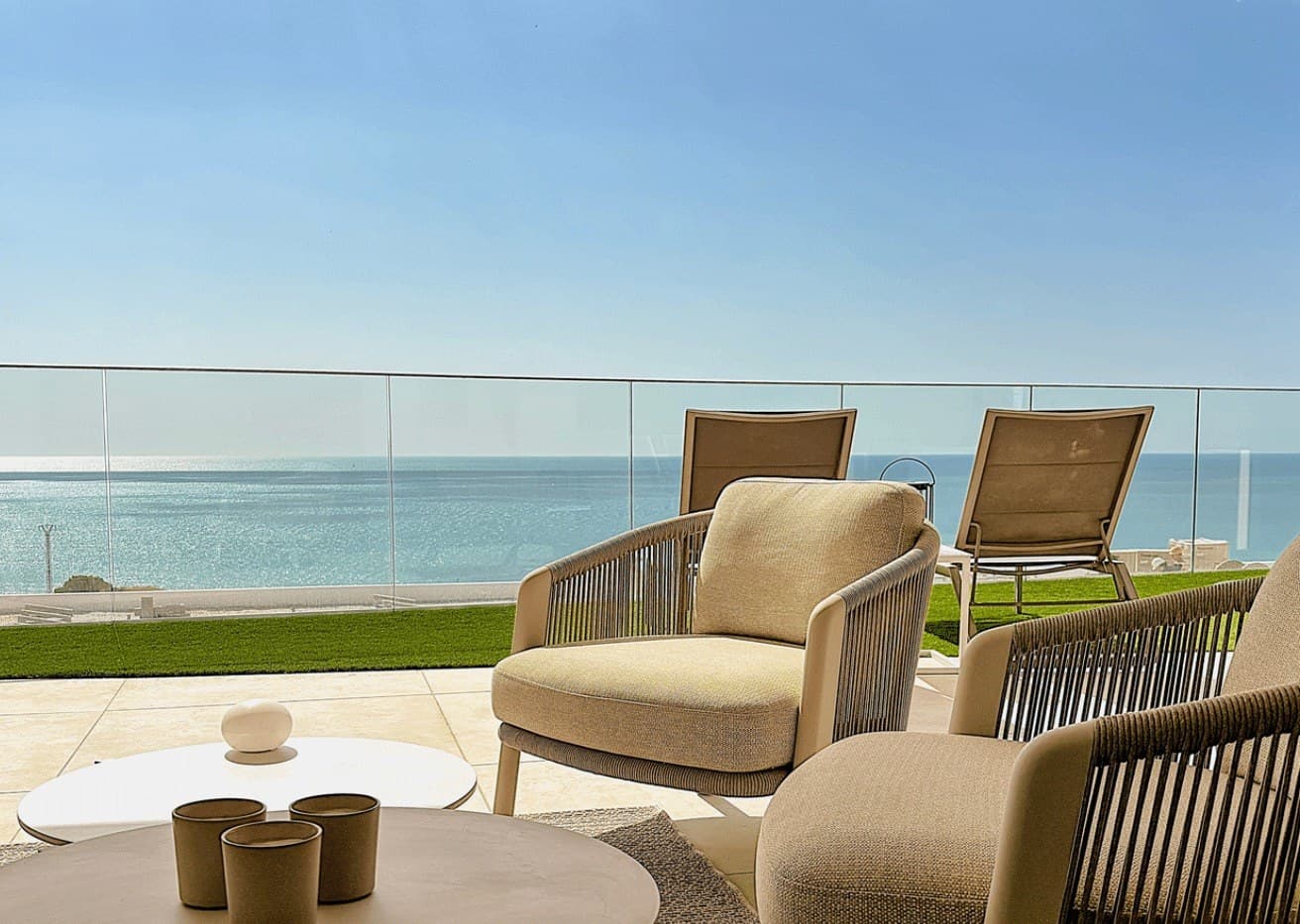 Fuengirola, Costa del Sol, Espagne — Appartement Avec Jardin De 3 Chambres Avec Vue Mer & Piscine
