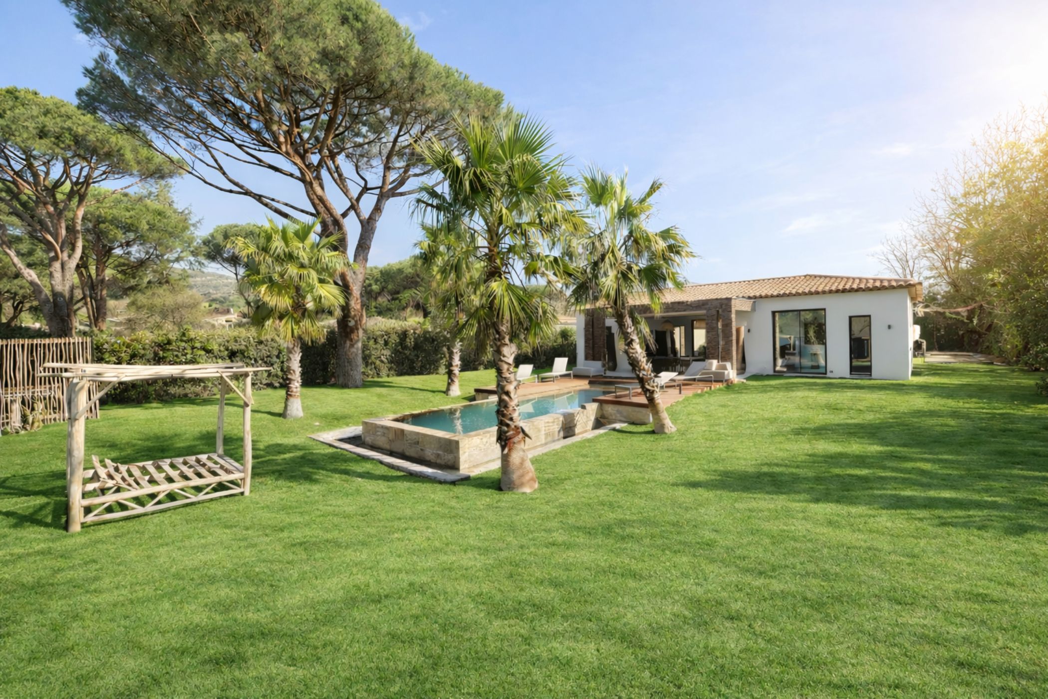 Grimaud, Côte d'Azur, Frankreich — Villa mit 3 Schlafzimmern und Pool — photo 1