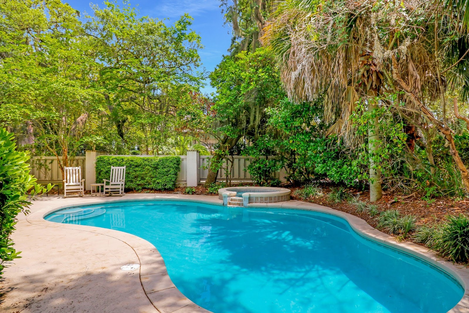 Hilton Head Island, Caroline du Sud, États-Unis — Maison avec 5 chambres et piscine — photo 3