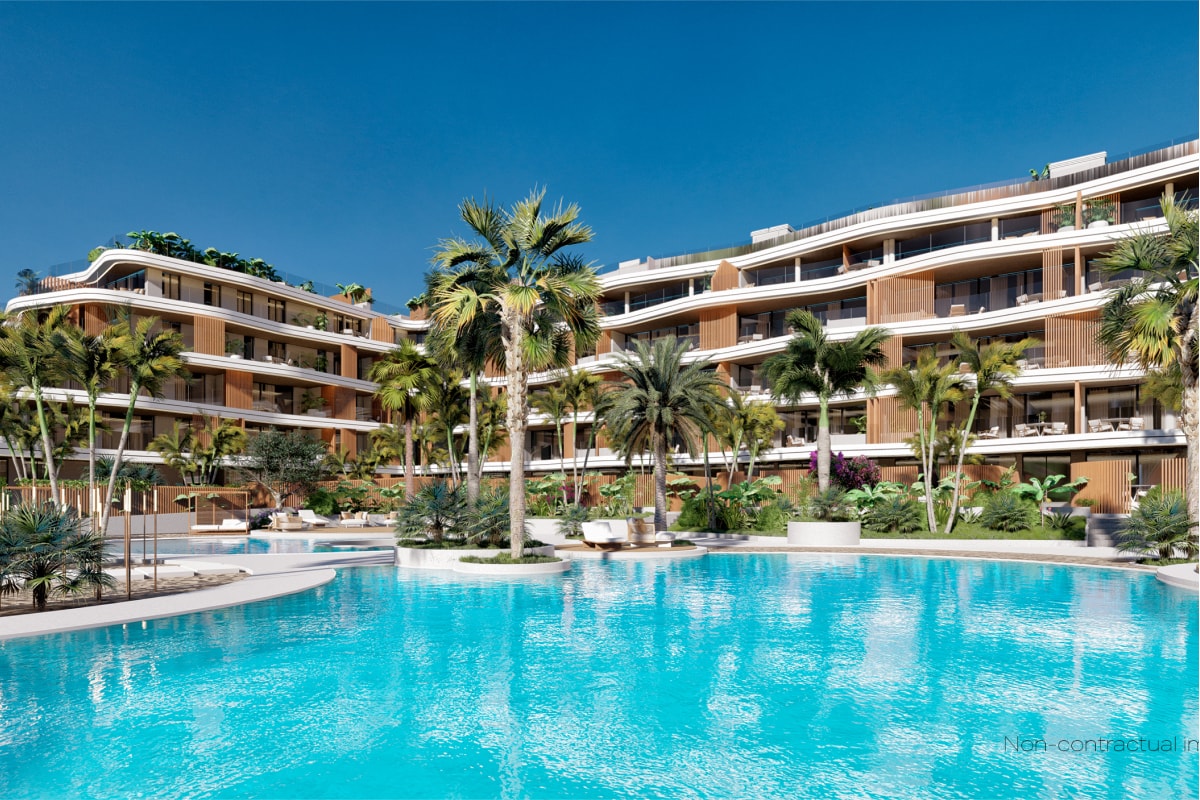 Ibiza, Espagne — Maison avec 3 chambres et vue sur la mer — photo 1