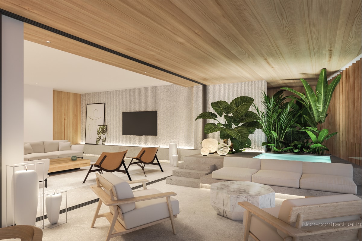 Ibiza, Espagne — Maison avec 3 chambres et vue sur la mer — photo 3