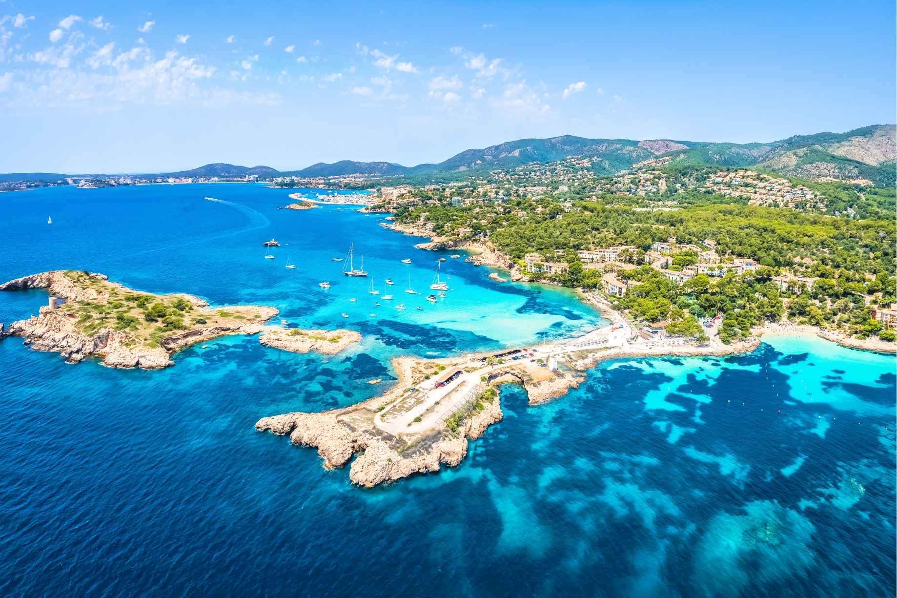 Illetes, Majorque, Espagne — Penthouse de 2 chambres avec vue panoramique sur la mer et toit-terrasse 3