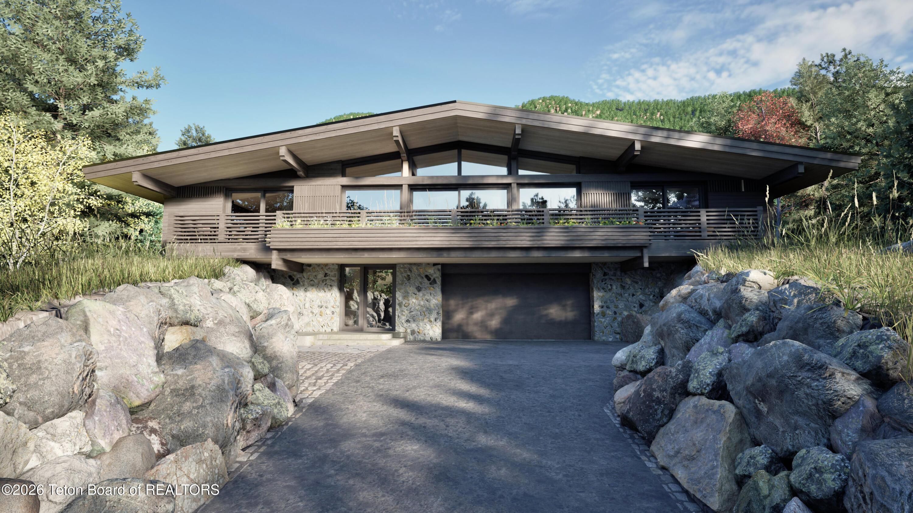 Jackson, Wyoming, USA — Chalet med 4 soveværelser, bjergudsigt og sauna 2