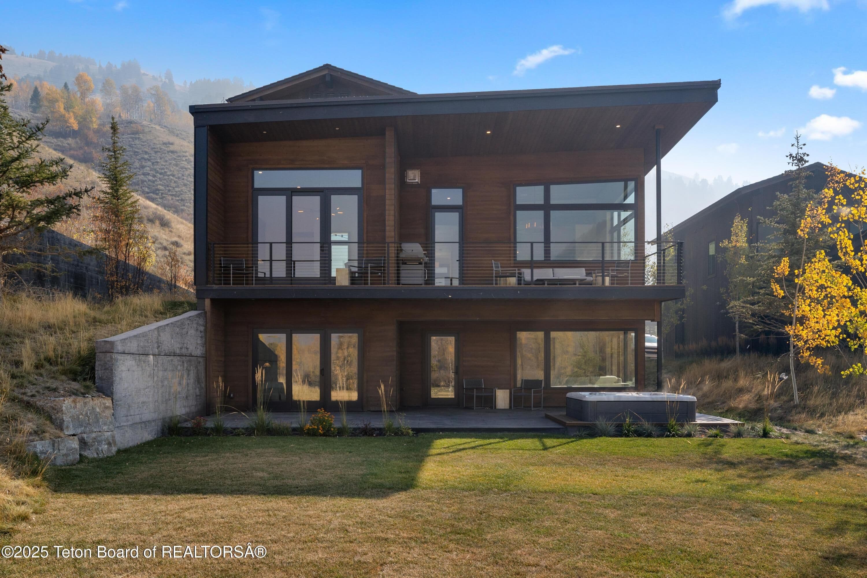 Jackson, Wyoming, États-Unis — Maison de Montagne de 6 Chambres avec Golf de Sporting Club et Piscine de Resort 3
