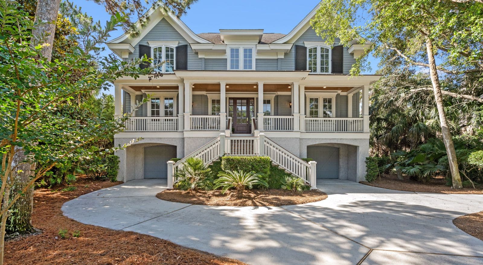 Kiawah Island, South Carolina, USA — 5-Zimmer-Haus mit Lagunenblick
