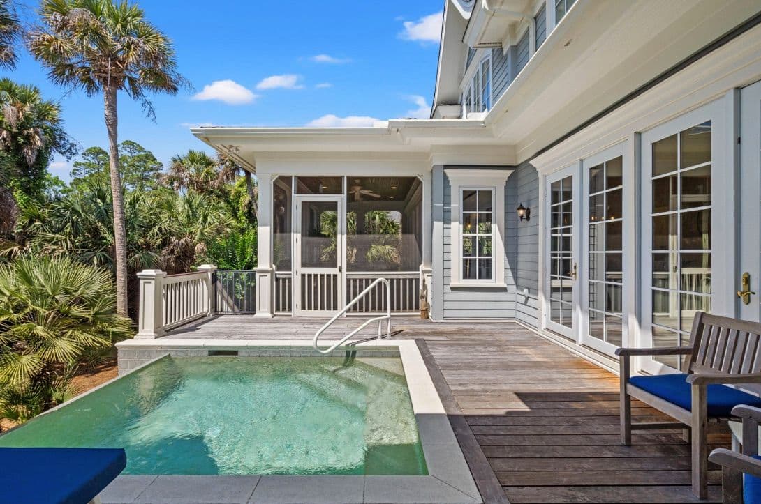 Kiawah Island, South Carolina, USA — 5-Zimmer-Haus mit Lagunenblick 3