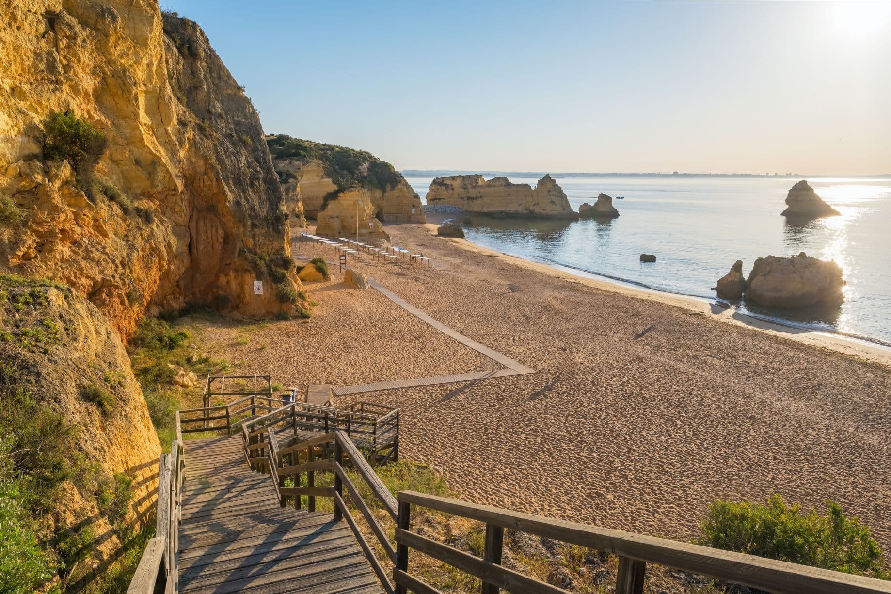 Lagos, Algarve, Portugal — Terrassen-Apartment Mit 2 Schlafzimmern Und Meerblick & Zwei Terrassen