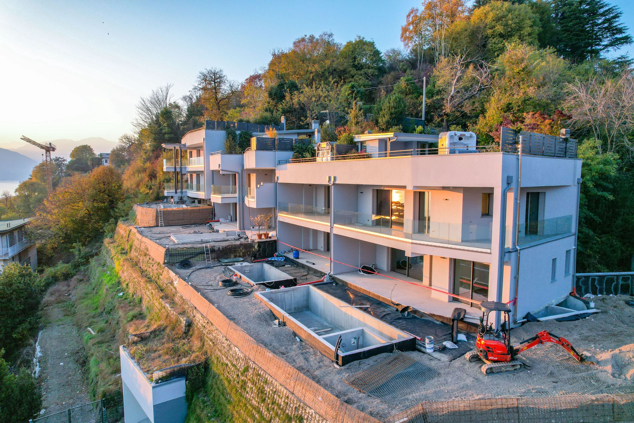 Laveno, Lago Maggiore, Italie — Appartement avec 1 chambre et piscine — photo 3