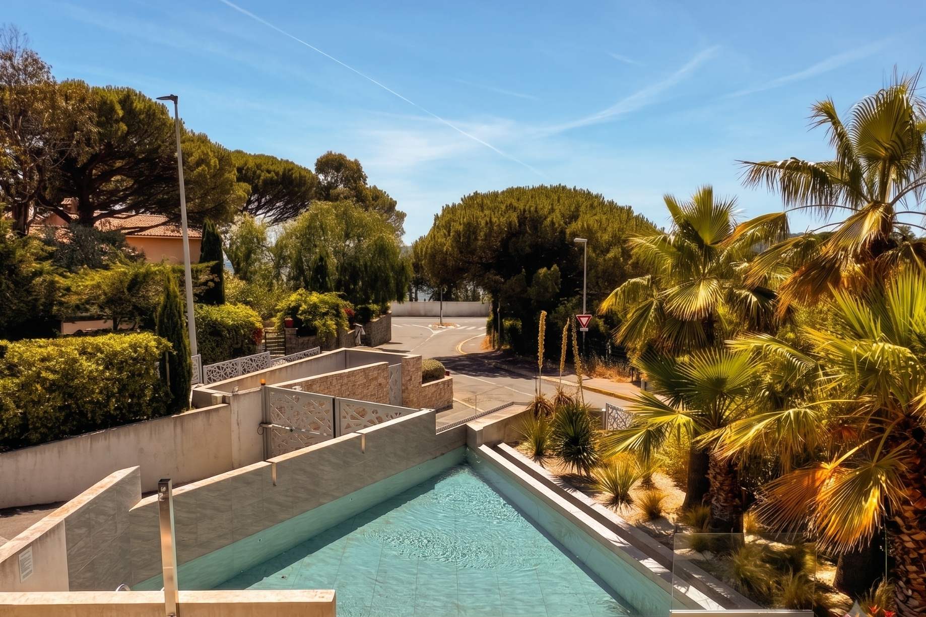 Les Issambres, Côte d'Azur, Frankreich — Terrassenwohnung mit 2 Schlafzimmern, sonniger Terrasse und Pool 3