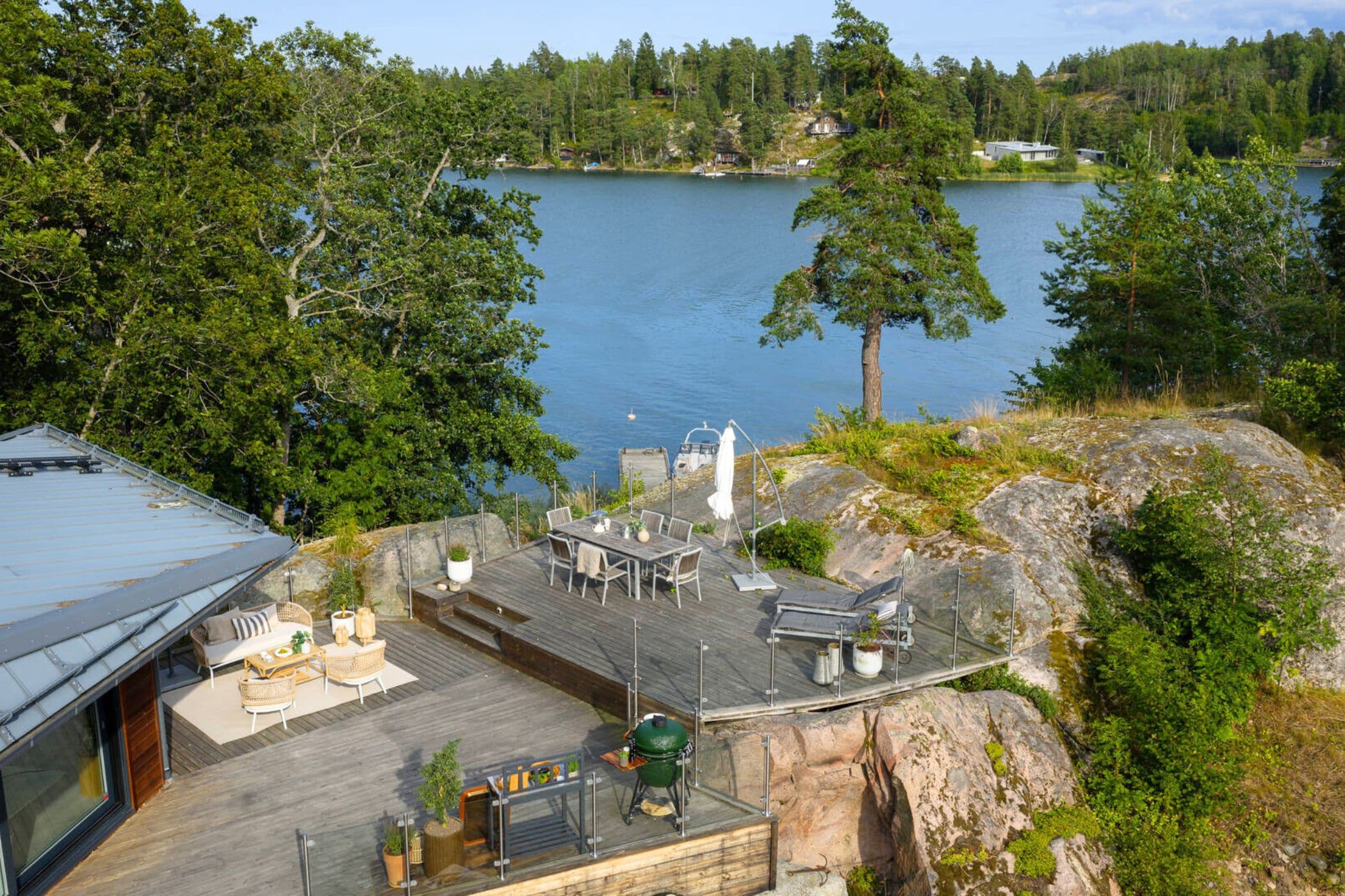 Ljusterö, Stockholm Archipelago, Suède — Villa De 4 Chambres Avec Piscine