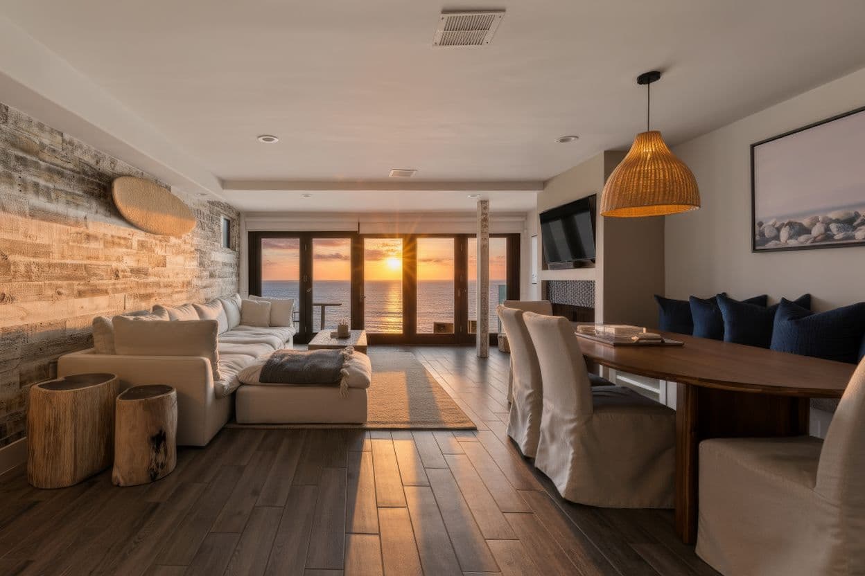 Malibu, Californie, États-Unis — Estate De 3 Chambres Avec Accès Plage