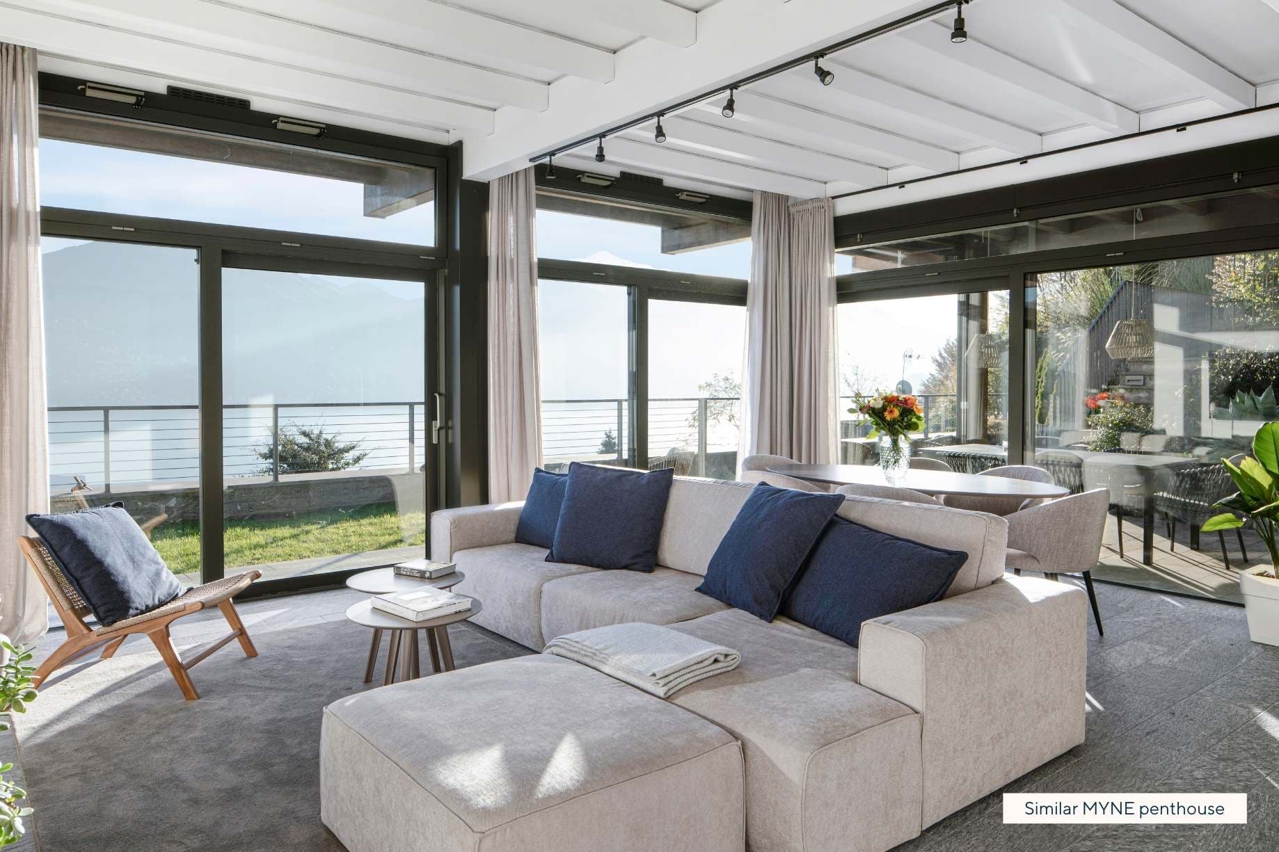 Menaggio, Lake Como, Italy — 3-Bed Penthouse With Roof Terrace, Lake Views & Sauna — photo 3