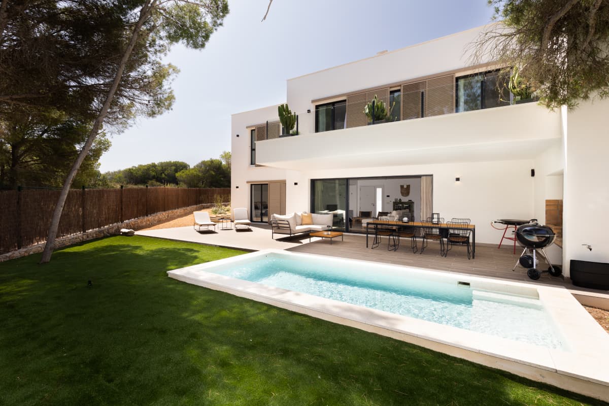 Menorca, Spanien — Haus Mit 4 Schlafzimmern Und Pool — photo 1