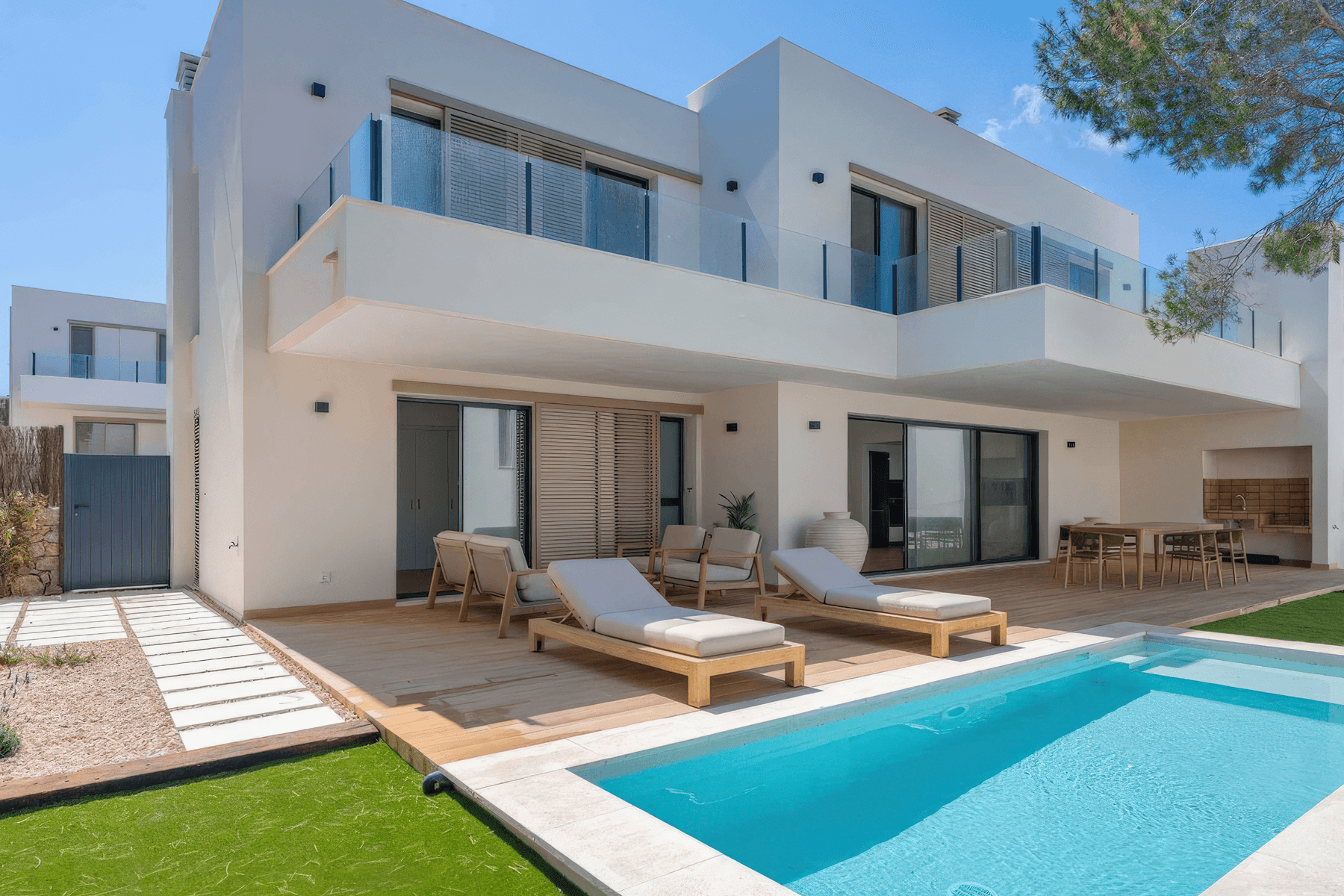 Minorque, Espagne — Maison avec 4 chambres et piscine — photo 1