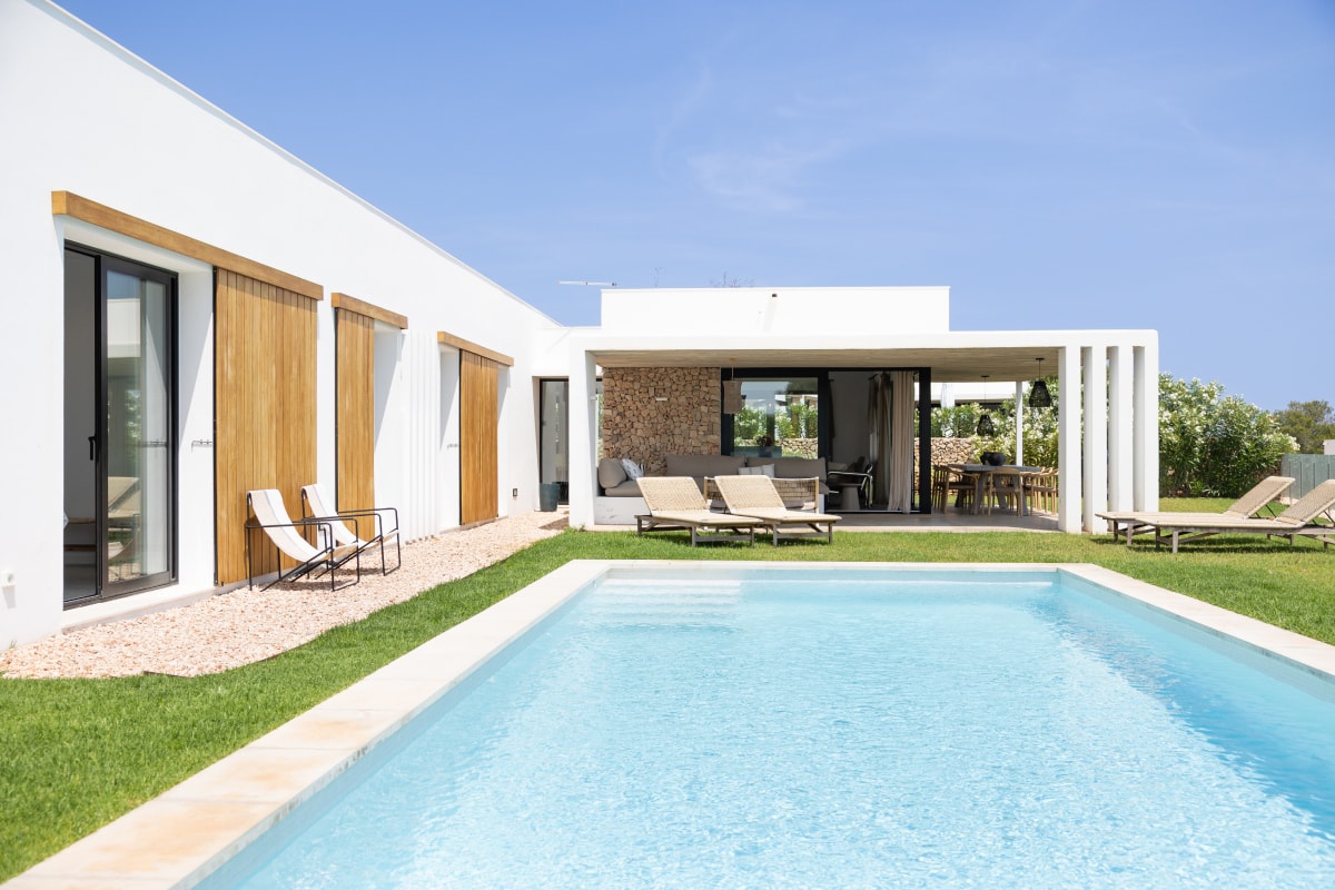 Minorque, Espagne — Maison avec 5 chambres et vue sur la mer — photo 1