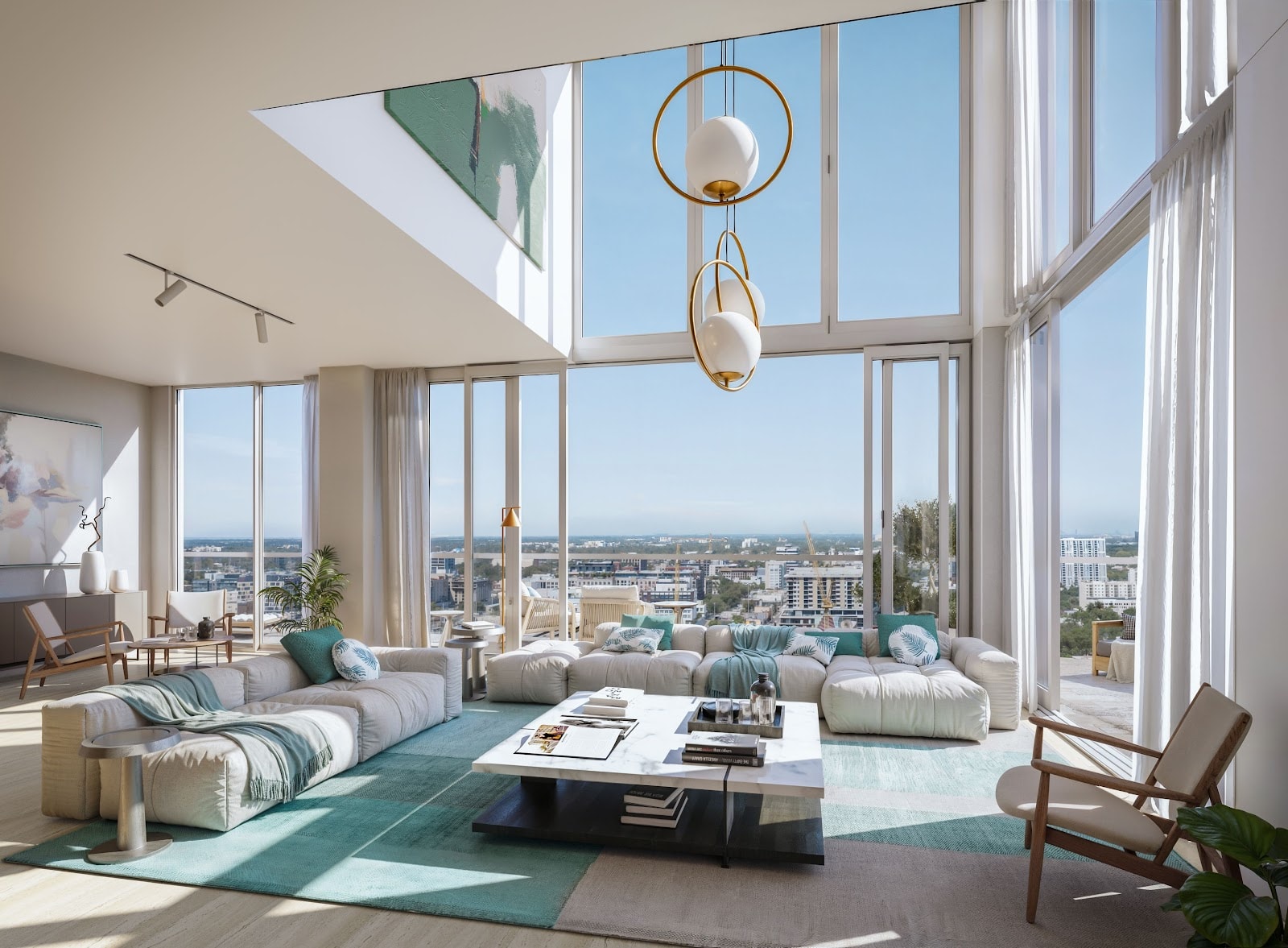 Miami, Floride, États-Unis — Penthouse avec 3 chambres — photo 2