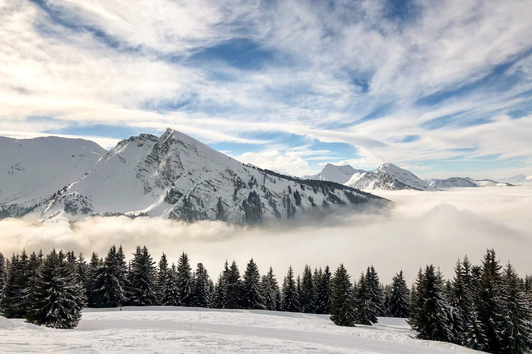 Morzine, Portes du Soleil, Frankreich — Apartment mit 2 Schlafzimmern und Bergblick — photo 3