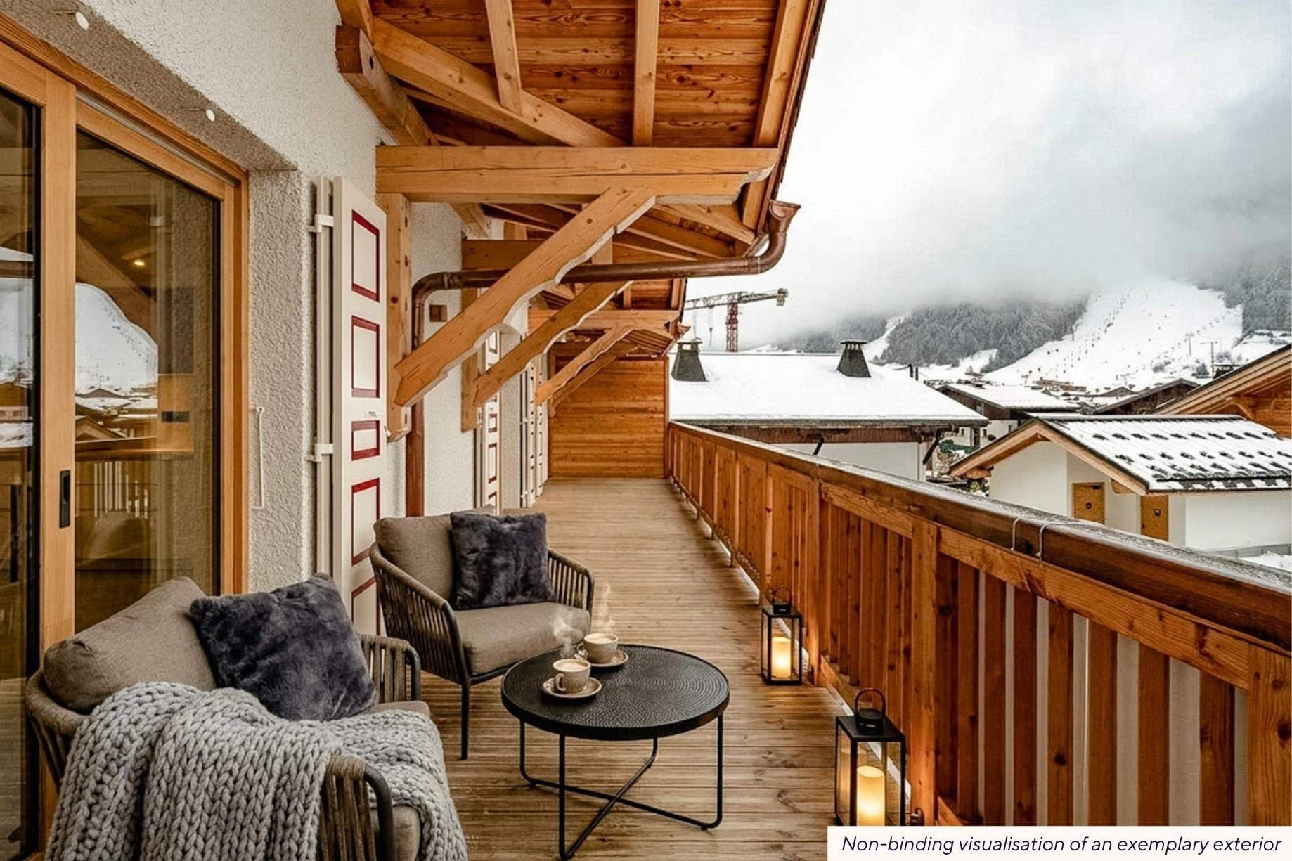 Morzine, Portes du Soleil, France — 3-Bed Terrace Apartment With Mountain Views 1