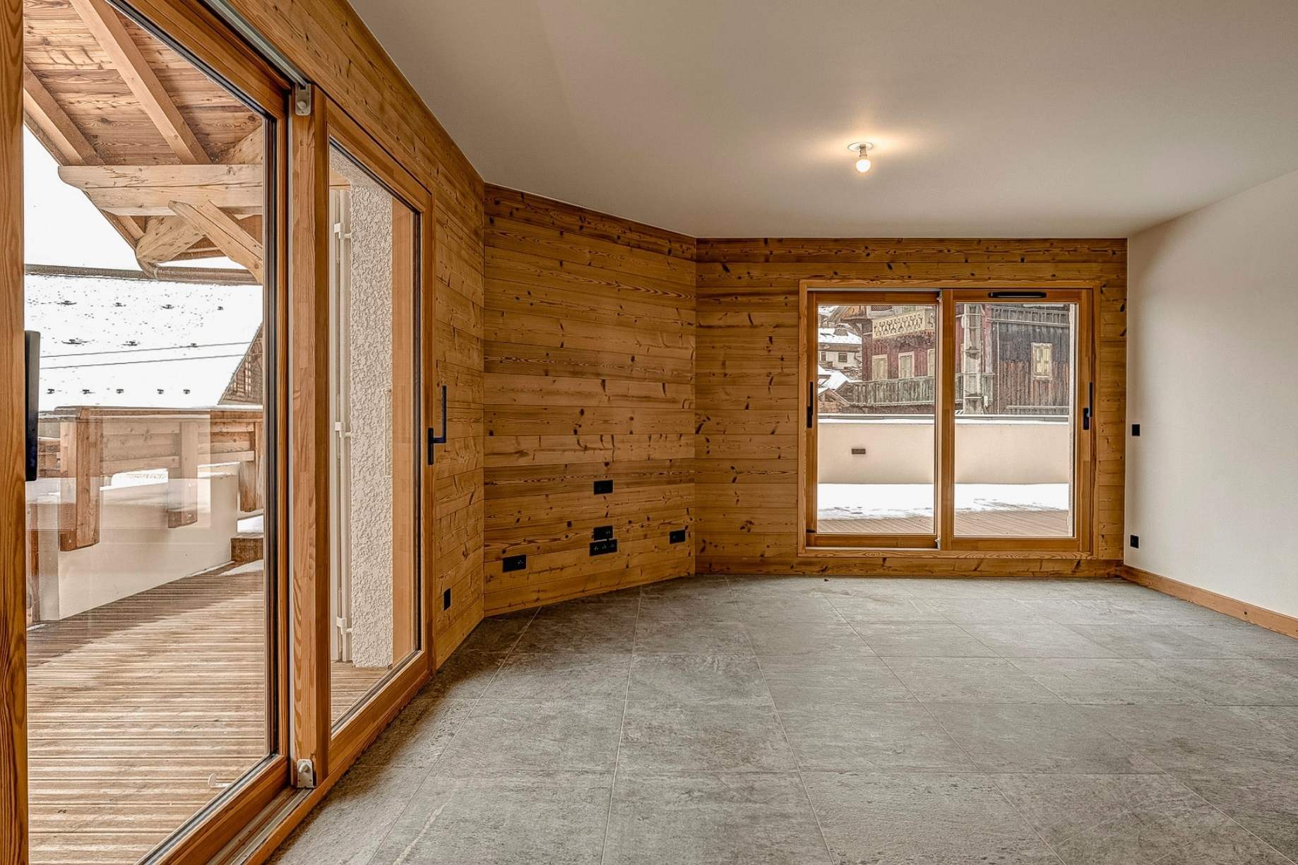 Morzine, Portes du Soleil, Frankreich — Terrassenwohnung mit 3 Schlafzimmern und Bergblick 3
